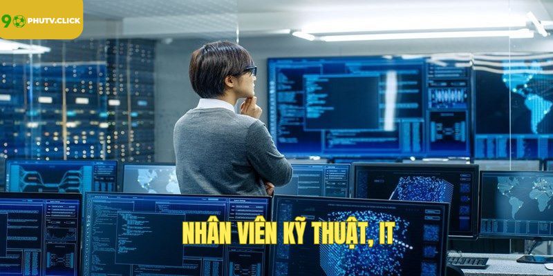 Đội ngủ nhân viên kỹ thuật, IT chuyên môn tốt